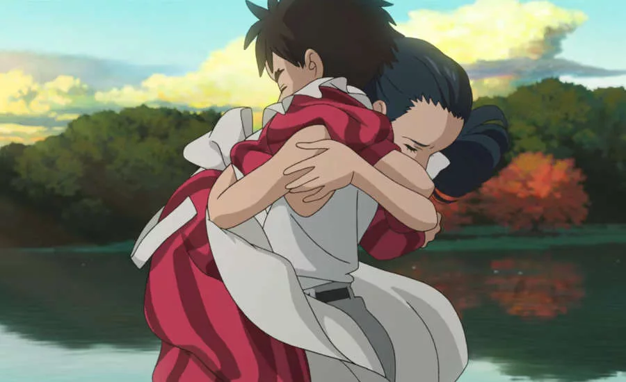 Mahito and his mother
